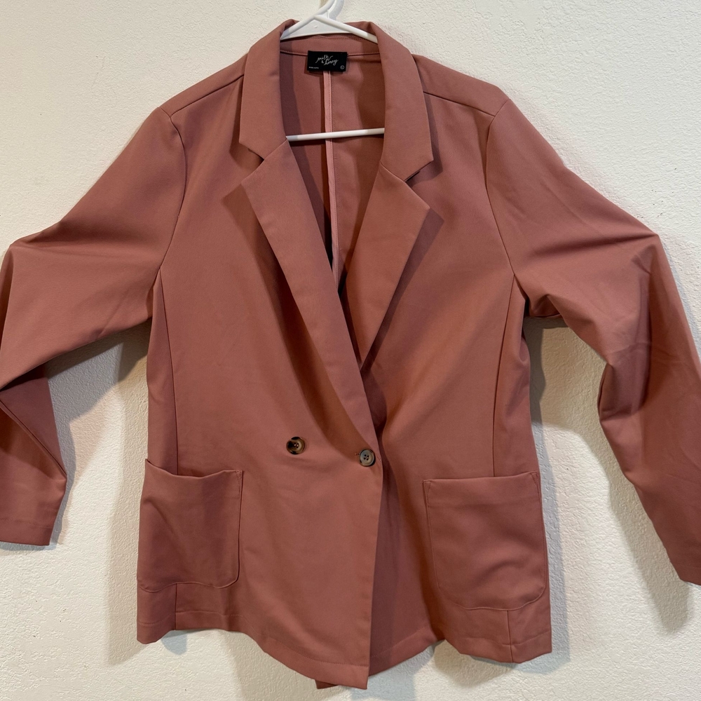 Stylish Women's Blazer in Rose by A Milk Y Honey